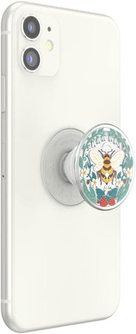 Plant-Based Phone Grip with Expanding Kickstand, Eco-Friendly - Bee Boho