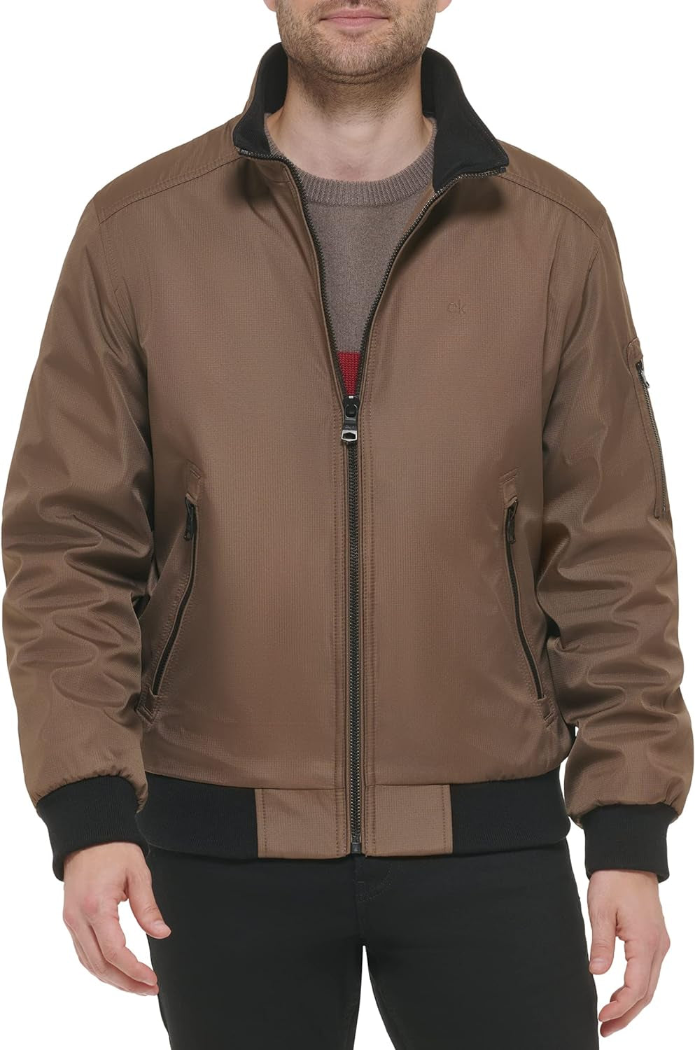 Men'S Winter Coats-Sherpa-Lined Hooded Soft Shell Jacket