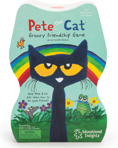 Pete the Cat® Groovy Friendship Game - SEL Games for Kids, Problem Solving Activities, for 2-4 Players, Gift for Ages 4+