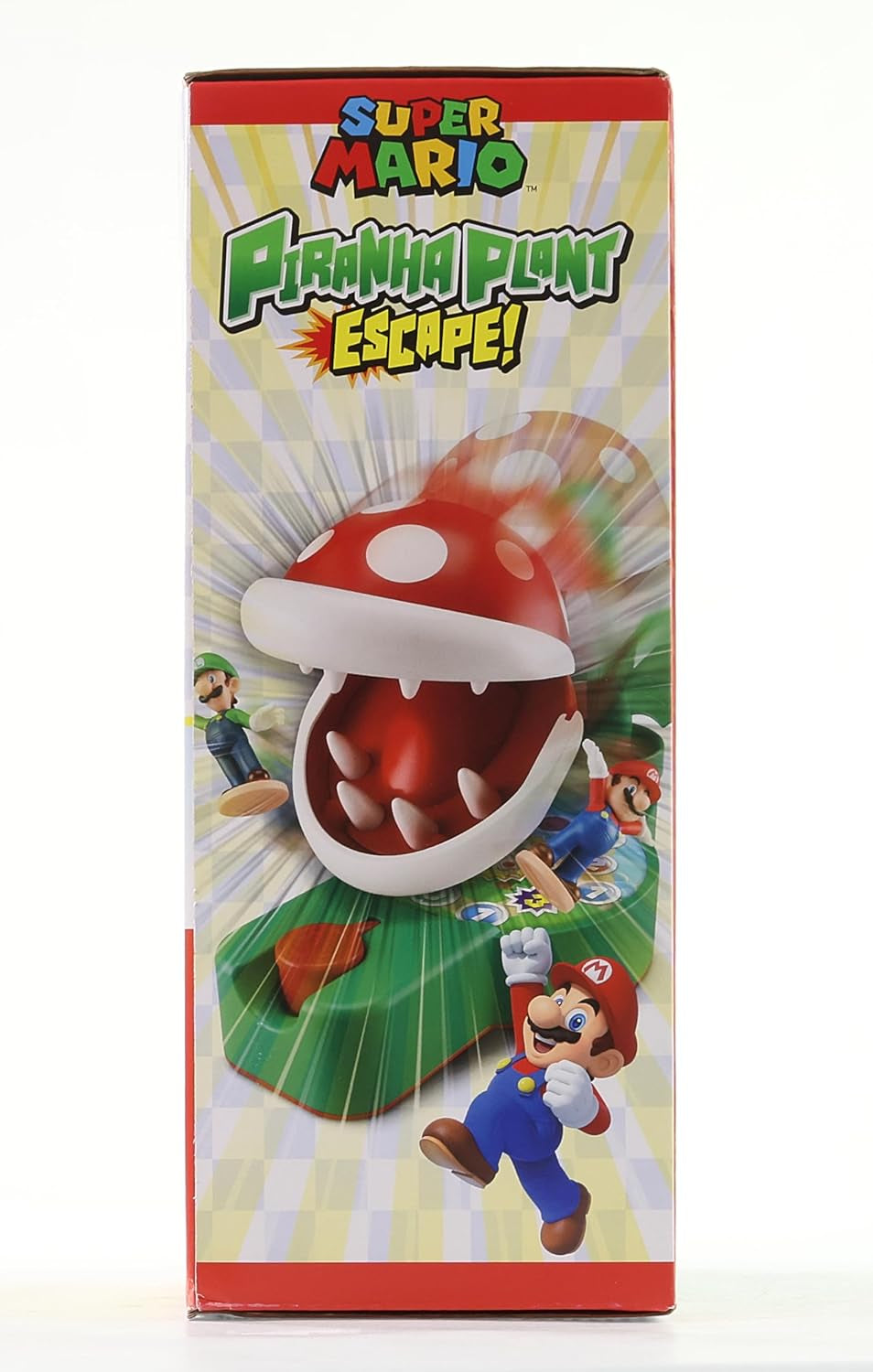 Super Mario Piranha Plant Escape! - Tabletop Action Game for Ages 4+ with 2 Collectible Super Mario Action Figures