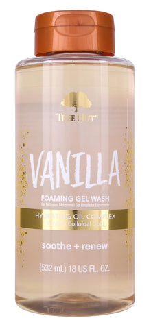 Vanilla Nourishing & Moisturizing Foaming Gel Wash, 18 Oz., Hydrating