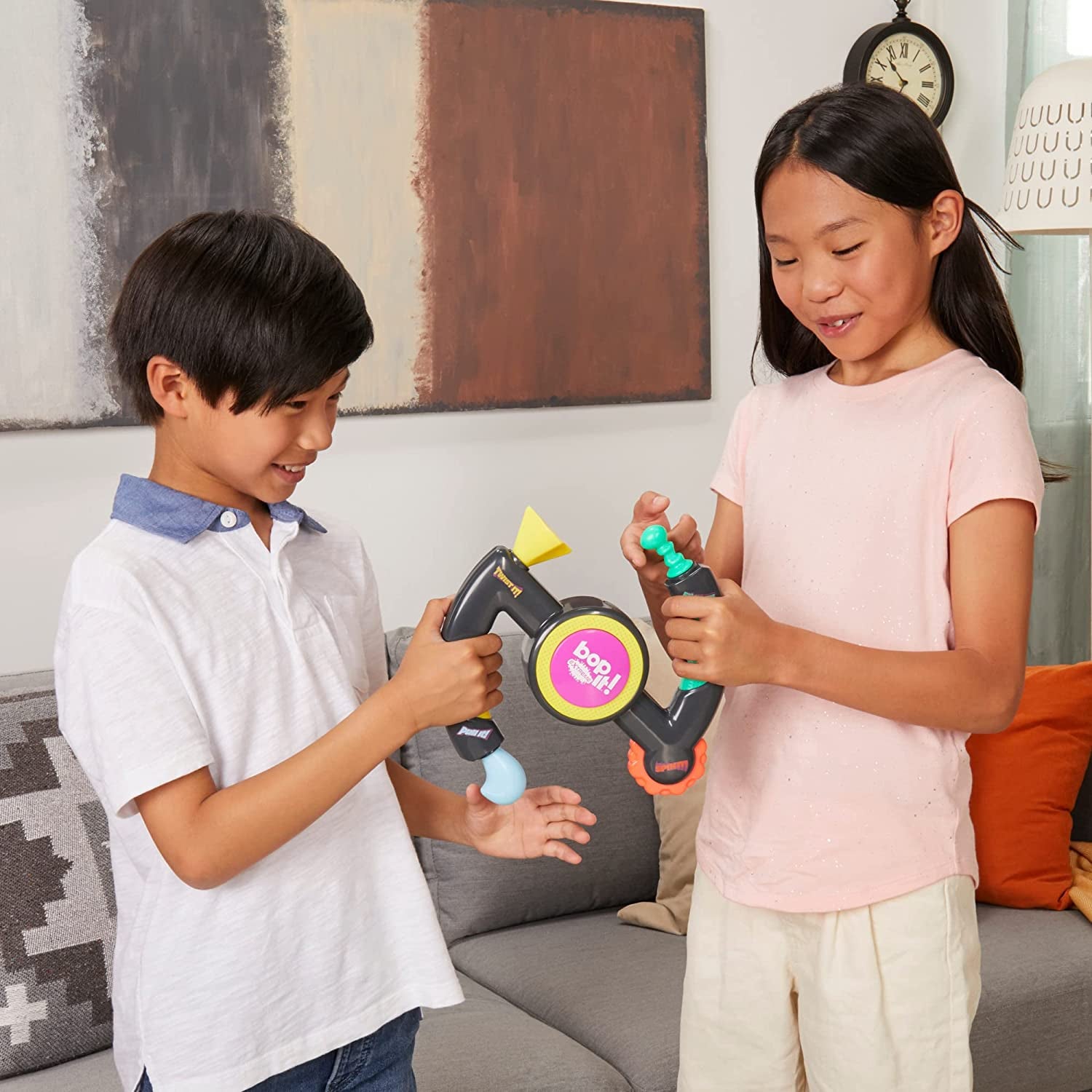 Bop It! Extreme Electronic Game for 1 or More Players, Fun Party Interactive Game for Kids Ages 8+, 4 Modes Including One-On-One Mode