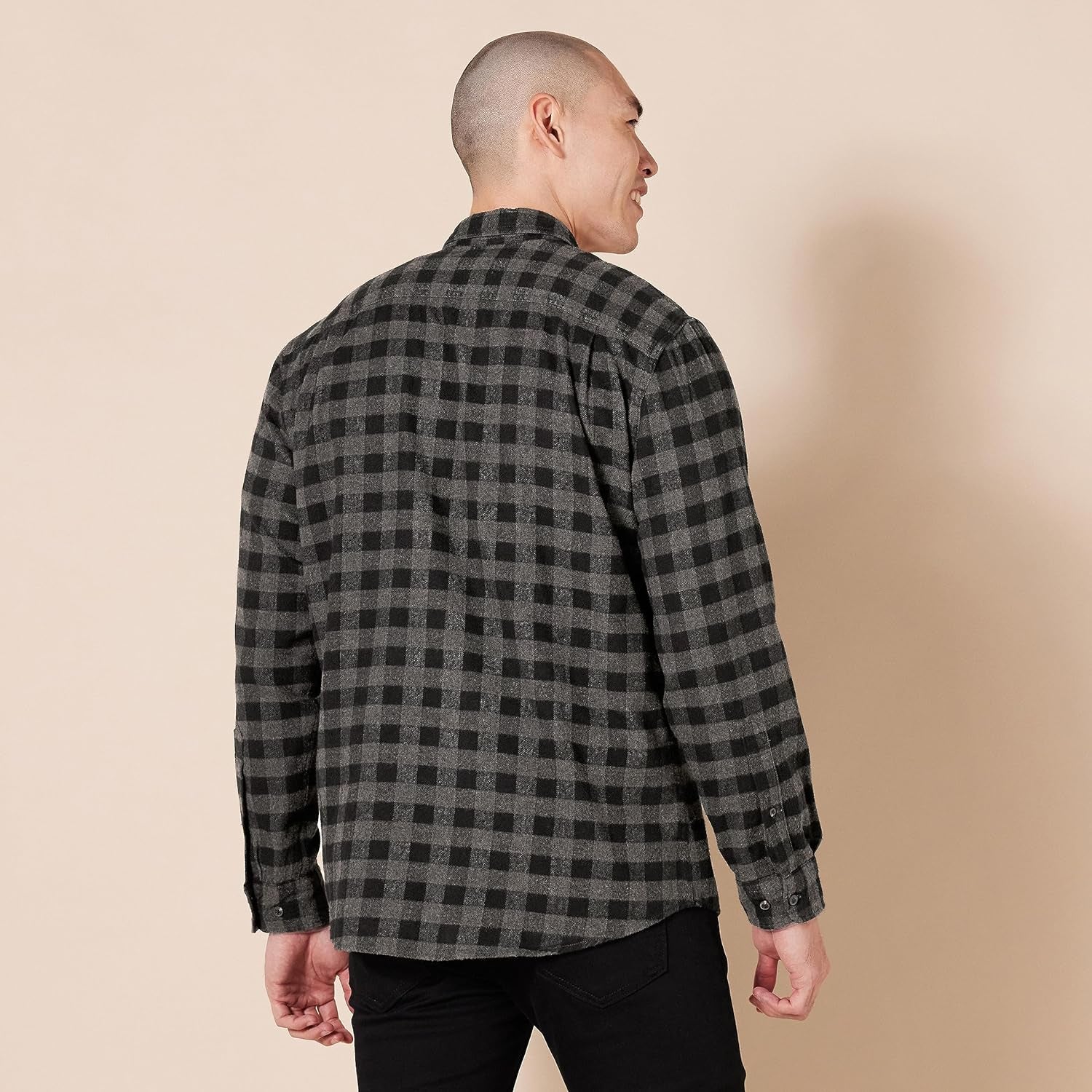 Men'S Long-Sleeve Flannel Shirt (Available in Big & Tall)