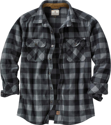 Men'S Navigator Fleece Button up Shirt