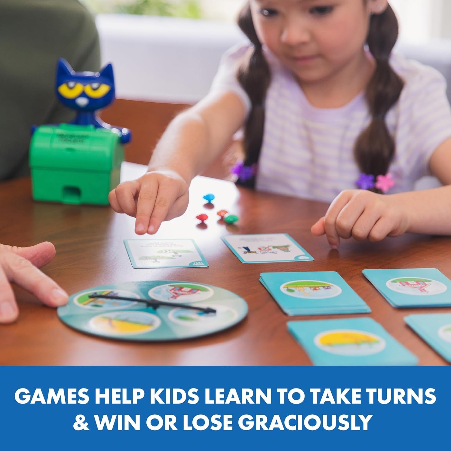 Pete the Cat® Groovy Friendship Game - SEL Games for Kids, Problem Solving Activities, for 2-4 Players, Gift for Ages 4+