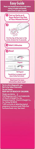 Early Result Pregnancy Test, 3 Count(Pack of 1)(Packaging & Test Design May Vary)