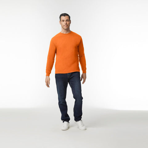 Adult Heavy Cotton Long Sleeve T-Shirt, Style G5400, 2-Pack