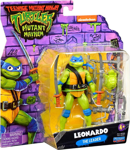 : Mutant Mayhem 4.5” Leonardo Basic Action Figure by