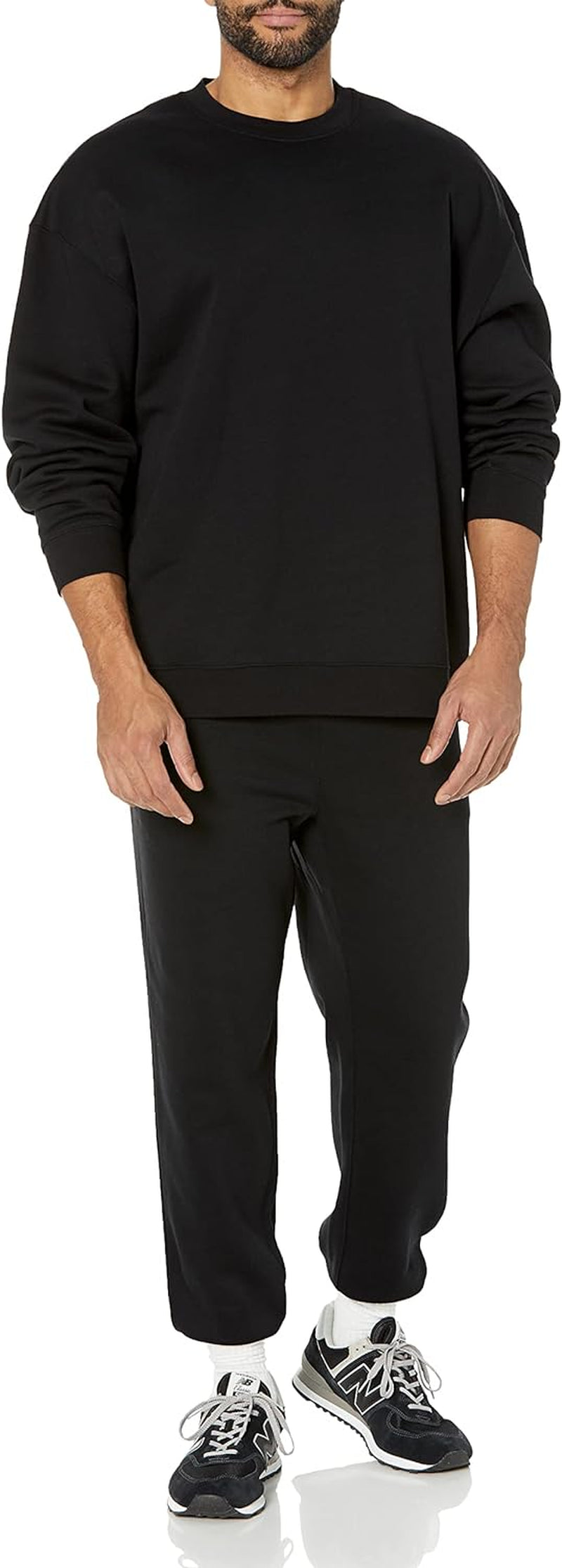 Men'S Oversized-Fit Crewneck Sweatshirt (Available in Big & Tall)