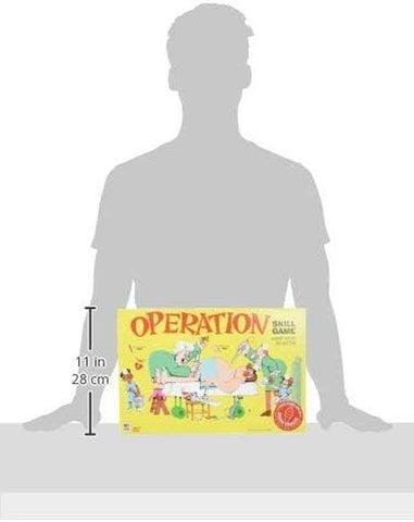 Operation Electronic Board Game, Family Games for Kids Ages 6+, Kids Board Games for 1+ Players, Funny Games for Kids, Kids Gifts (Amazon Exclusive)