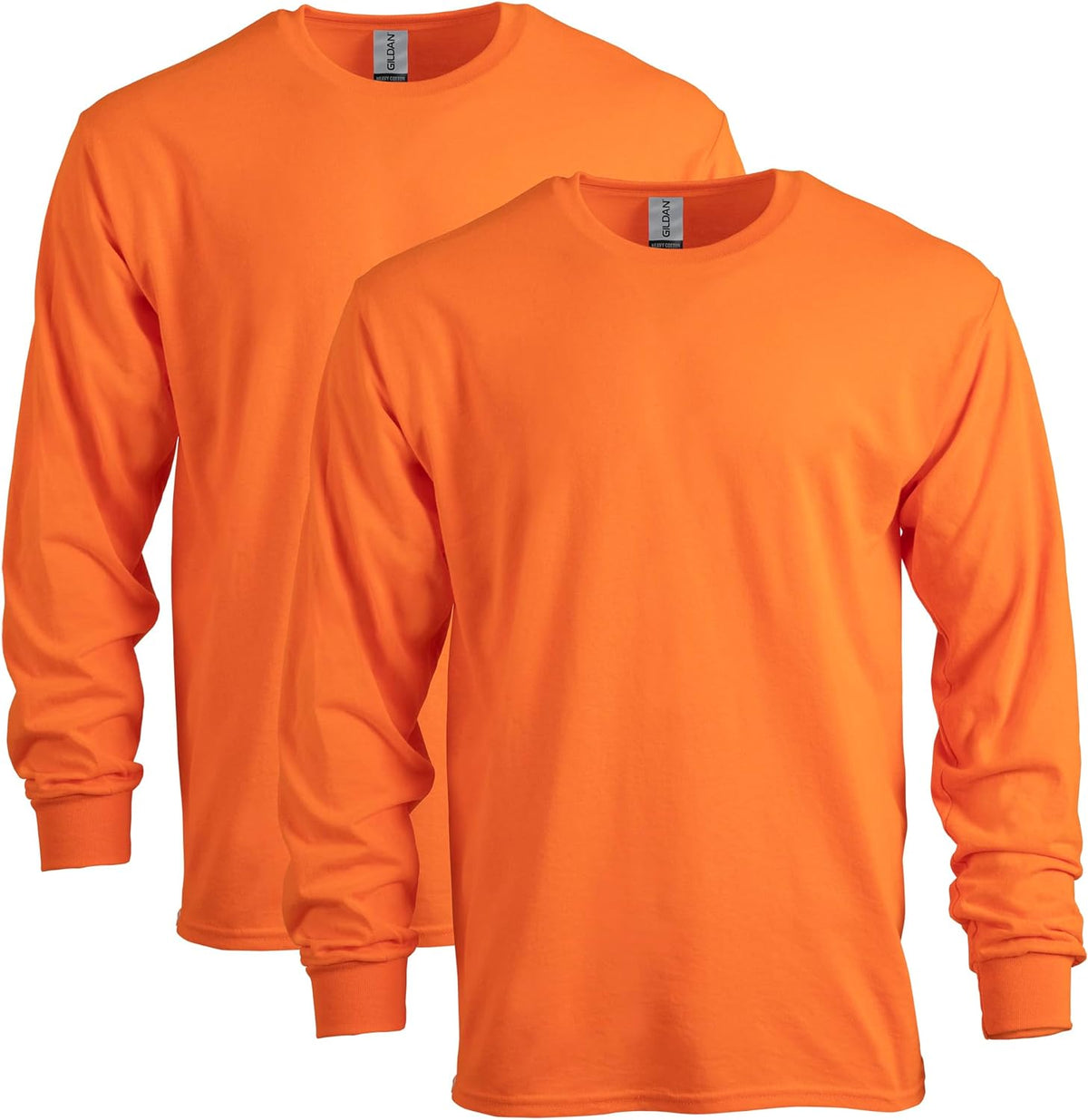 Adult Heavy Cotton Long Sleeve T-Shirt, Style G5400, 2-Pack