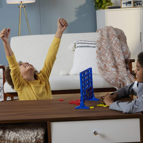 Connect 4 Classic Grid,4 in a Row Game,Strategy Board Games for Kids,2 Player .For Family and Kids,Ages 6 and Up