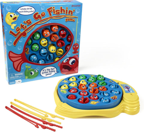 Let'S Go Fishin' Game by  - the Original Fast-Action Fishing Game!, 1-4 Players