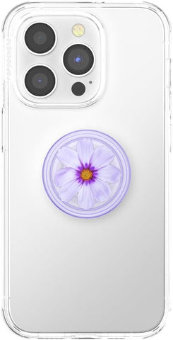 Plant-Based Phone Grip with Expanding Kickstand, Eco-Friendly  for Phone, Plant - Purple Cosmo