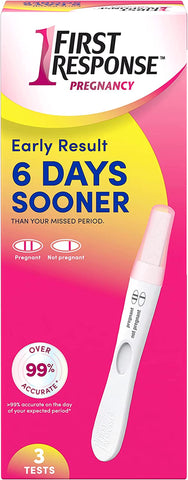 Early Result Pregnancy Test, 3 Count(Pack of 1)(Packaging & Test Design May Vary)