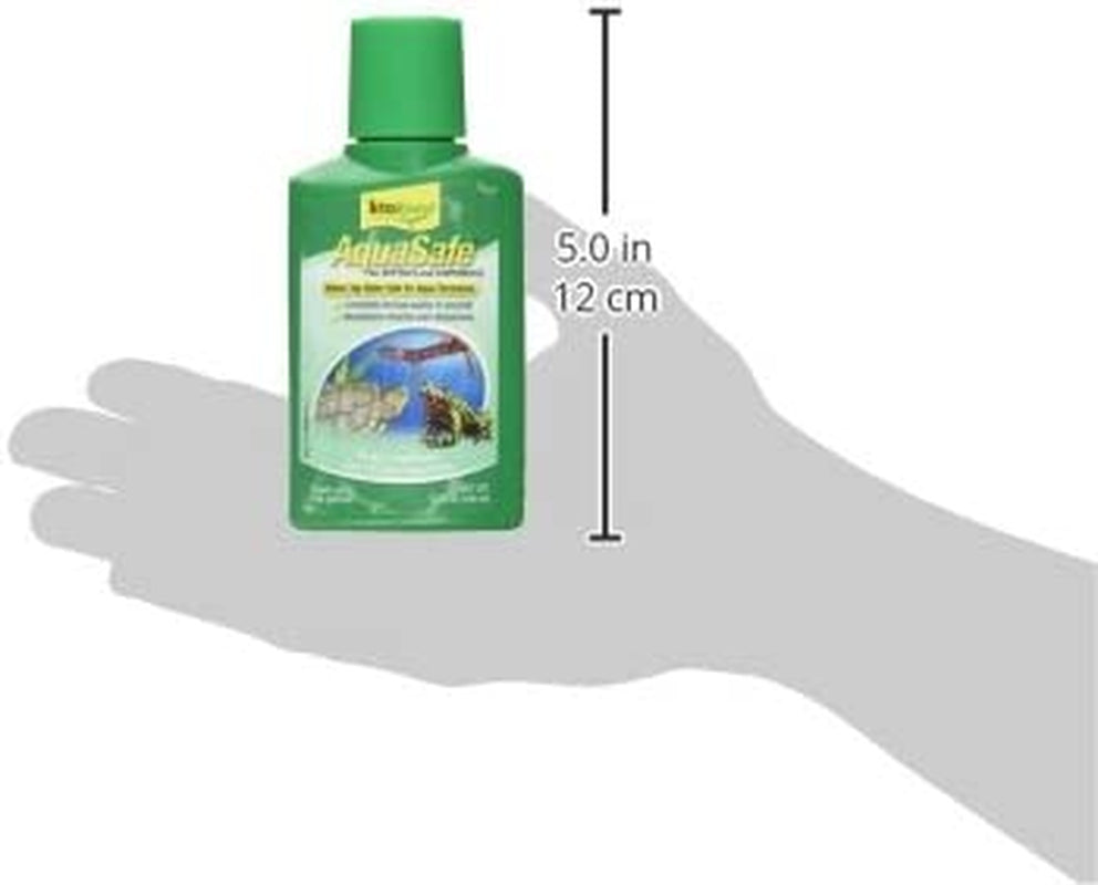 fauna Aquasafe for Reptiles and Amphibians 3.08 Ounces, Aqua-Terrarium Water Conditioner, Makes Tap Water Safe