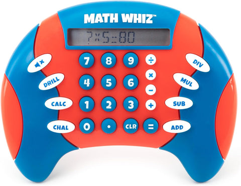 Math Whiz Electronic Handheld Math Game for Kids, Ages 6+