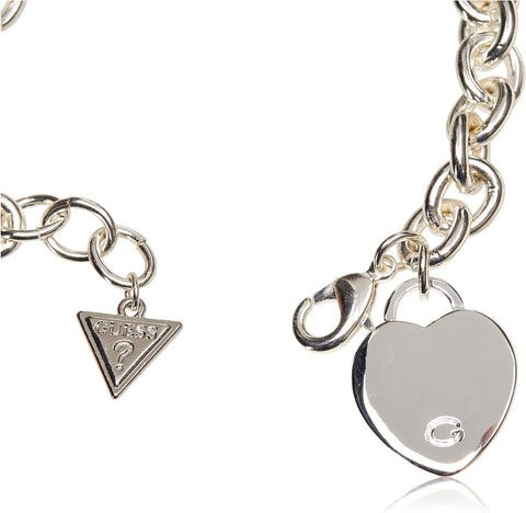 "Basic" G Logo Heart Link Bracelet