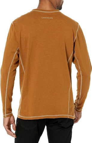 Men'S Maverick Slub Henley Shirt