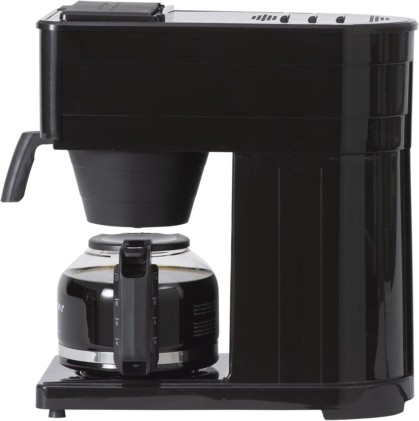 GRB Velocity Brew 10-Cup Home Coffee Brewer, Black