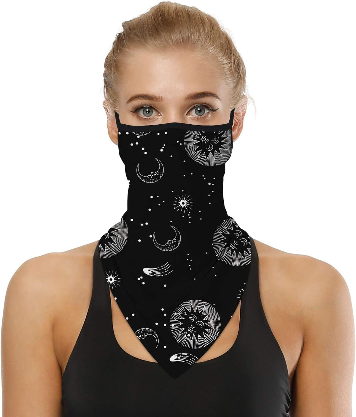 Neck Gaiter Face Mask Covering Bandanas for Men Women Summer UV Face Scarf Mask Cover Facemask Balaclava Headbands