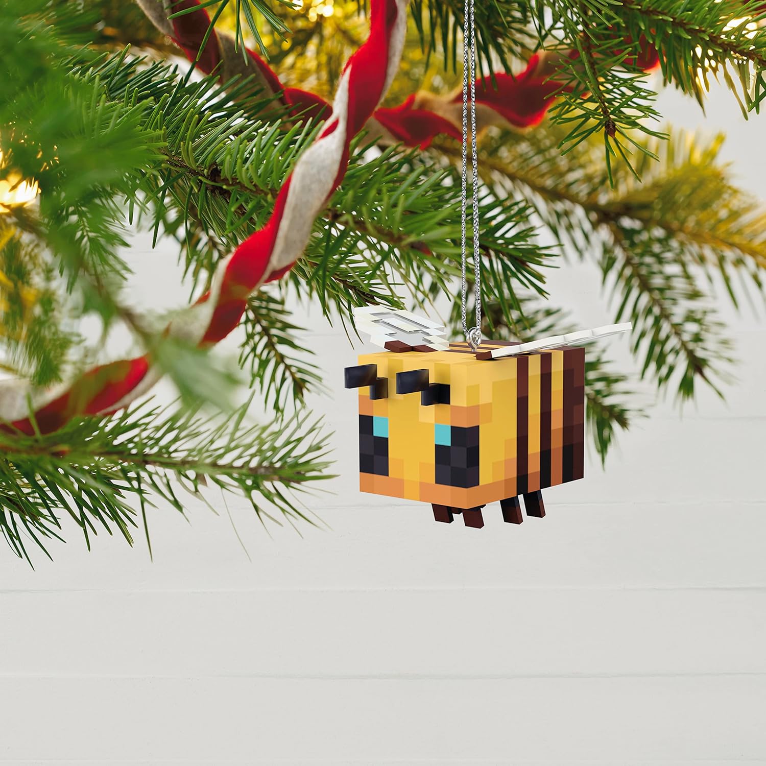 Christmas Ornament 2023, Minecraft Bee, Gifts for Gamers