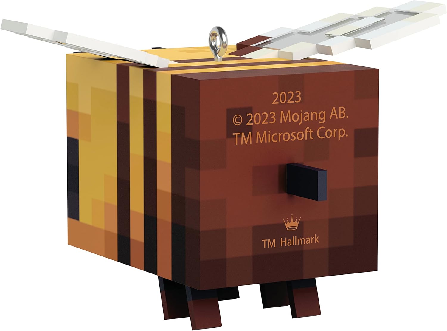 Christmas Ornament 2023, Minecraft Bee, Gifts for Gamers