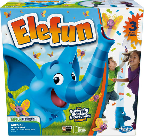 Elefun and Friends Elefun Preschool Game with Butterflies and Music, Kids Games Ages 3 and Up, Board Games for Kids