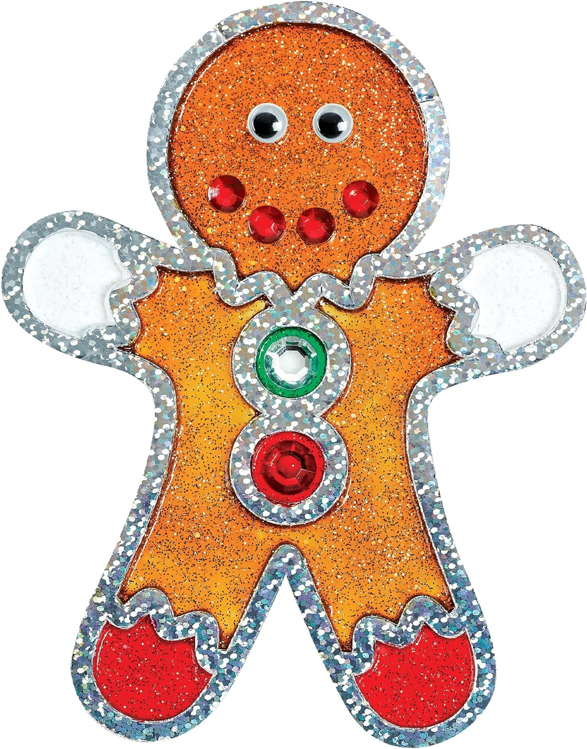 Easy Sparkle Window Art Craft Kit - Christmas and Holiday Activities