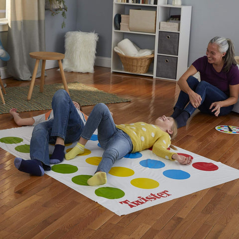 Twister Party Classic Board Game for 2 or More Players,Indoor and Outdoor Game for Kids 6 and Up,Packaging May Vary