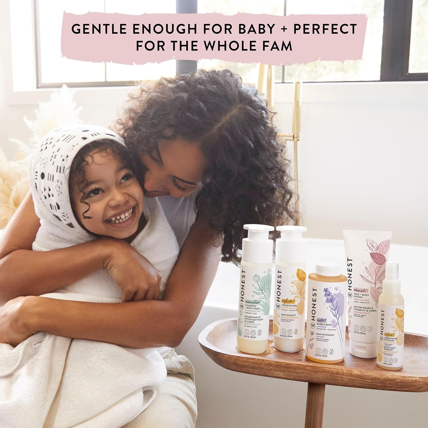 2-In-1 Cleansing Shampoo + Body Wash | Gentle for Baby | Naturally Derived, Tear-Free, Hypoallergenic | Fragrance Free Sensitive, 10 Fl Oz