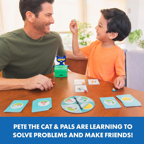 Pete the Cat® Groovy Friendship Game - SEL Games for Kids, Problem Solving Activities, for 2-4 Players, Gift for Ages 4+