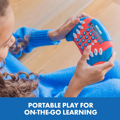 Math Whiz Electronic Handheld Math Game for Kids, Ages 6+