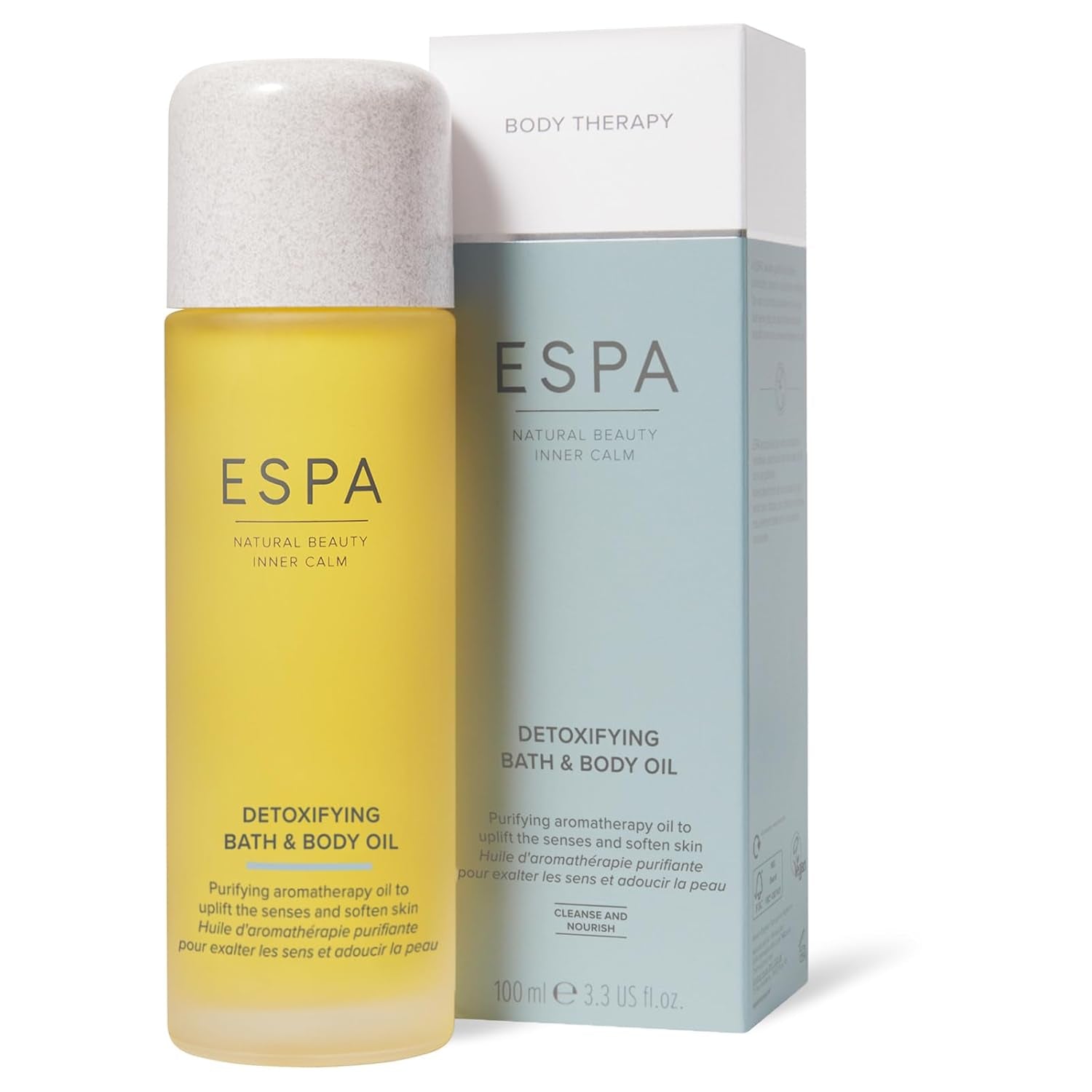 ESPA | Detoxifying Bath & Body Oil | 100Ml | Nourishes & Softens Skin