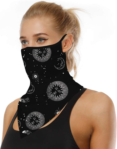 Neck Gaiter Face Mask Covering Bandanas for Men Women Summer UV Face Scarf Mask Cover Facemask Balaclava Headbands