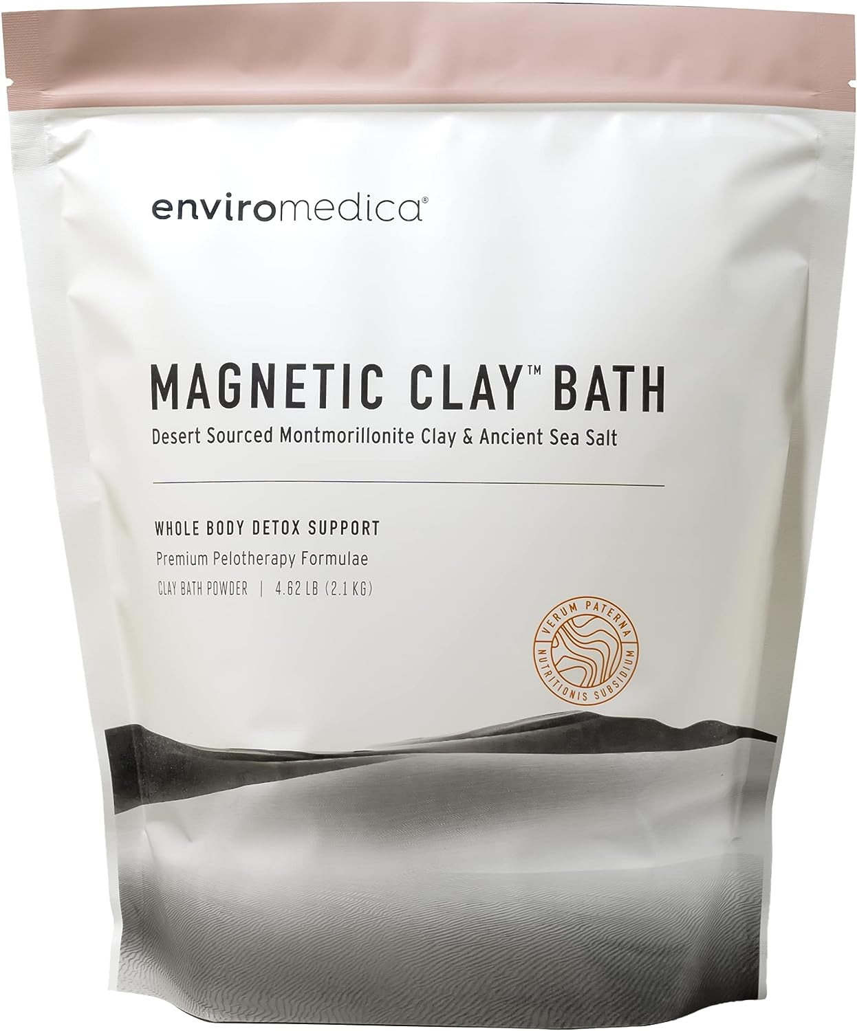 Magnetic Bentonite Clay Detox Bath – Sodium & Calcium Bentonite, & Himalayan Salt – Healing Clay to Remove Environmental Toxins for a Whole Body Detox – Health & Beauty Clay by