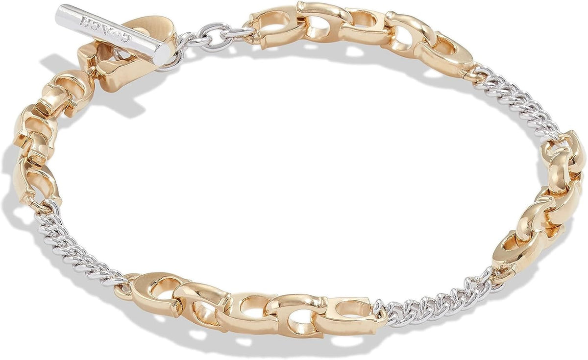 Women'S Signature Mixed Chain Bracelet