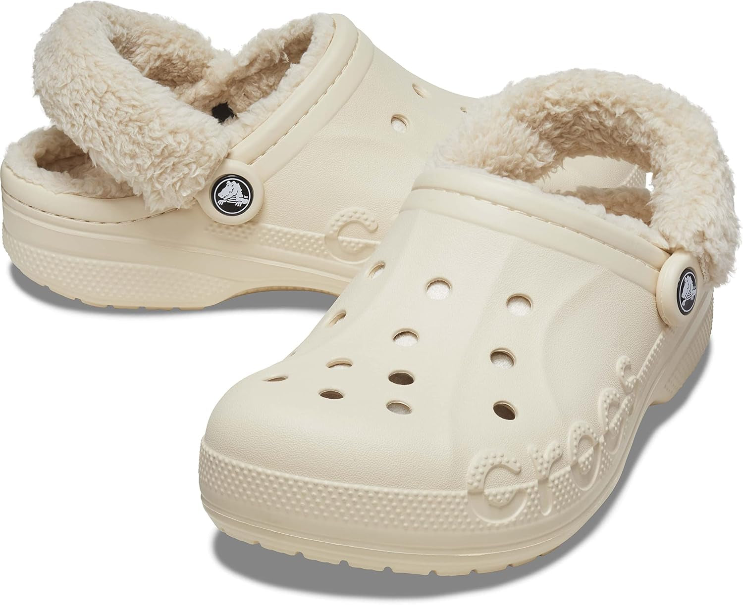 Unisex-Adult Baya Lined Fuzz Strap Clogs