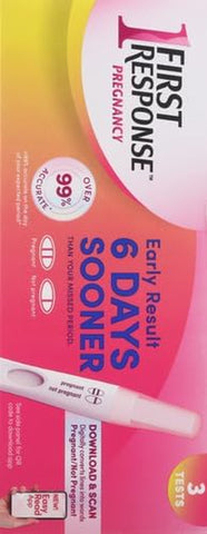 Early Result Pregnancy Test, 3 Count(Pack of 1)(Packaging & Test Design May Vary)