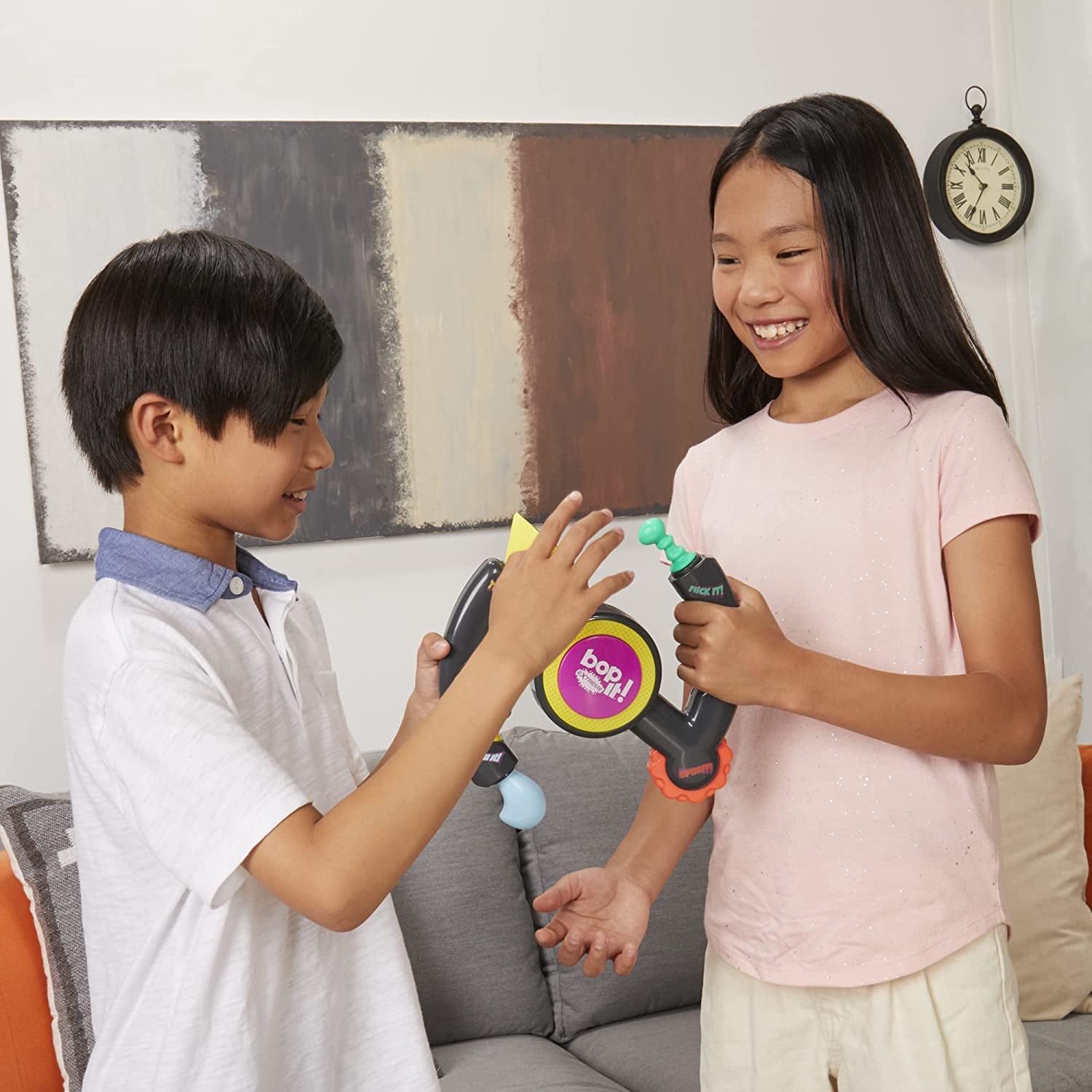 Bop It! Extreme Electronic Game for 1 or More Players, Fun Party Interactive Game for Kids Ages 8+, 4 Modes Including One-On-One Mode