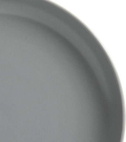 Home Rockaway 12-Piece Dinnerware Set Service for 4, Grey Matte -