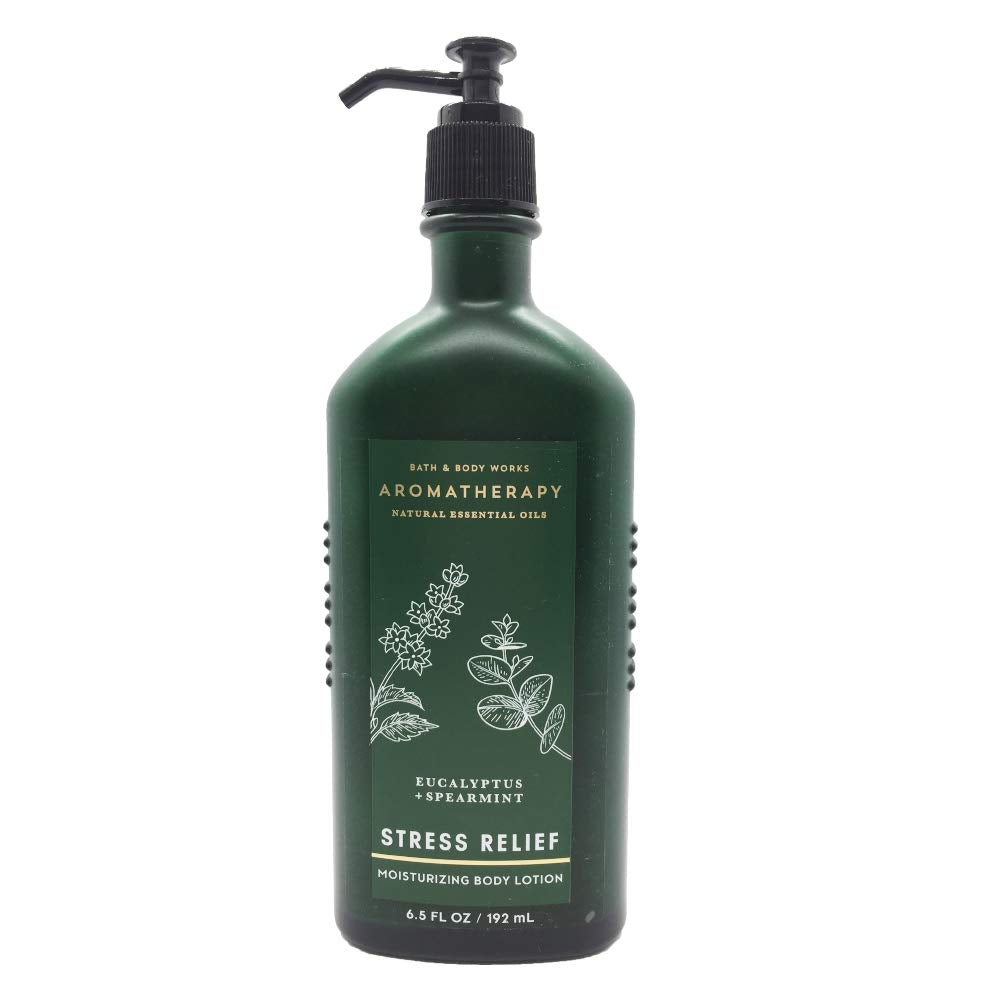 Aromatherapy Stress Relief - Eucalyptus-Spearmint Unisex Body Lotion 6.5 Oz