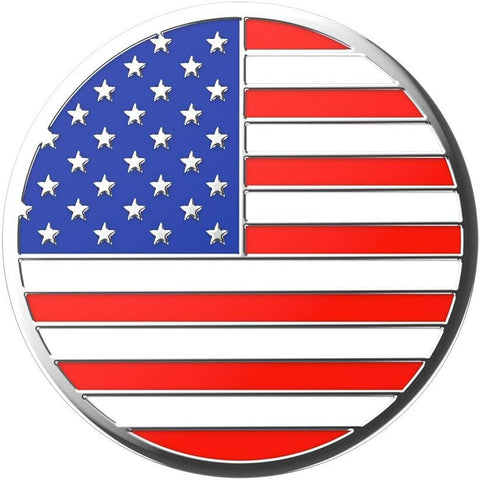 Phone Grip with Expanding Kickstand, USA Popgrip - Enamel Old Glory