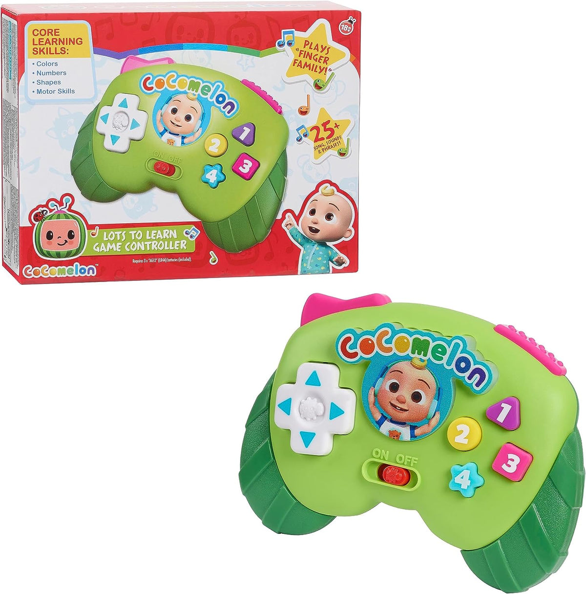 Lots to Learn Game Controller, Preschool Learning and Education, Officially Licensed Kids Toys for Ages 18 Month by