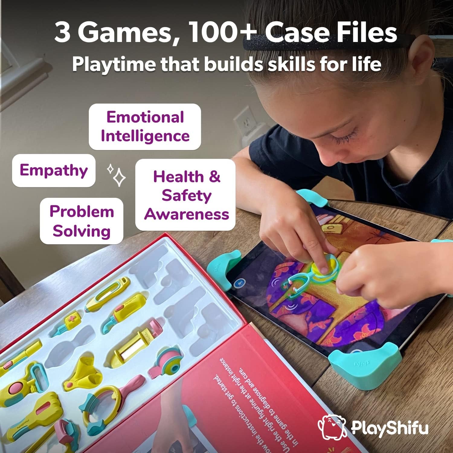 Play STEM Toys for Kids - Tacto Doctor (Interactive Kit + App) - Pretend Play with Real STEM Learning