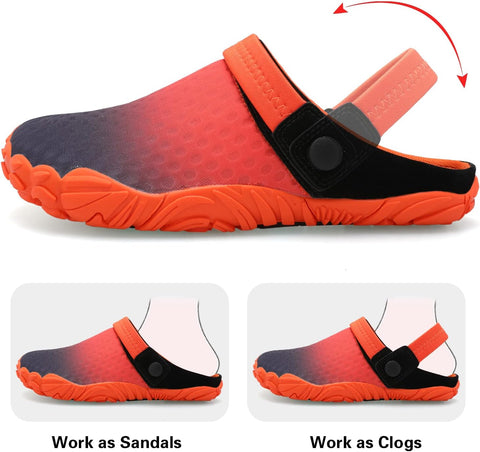 Outdoor Hiking Slip on Sandals Sports Water Shoes Fashion Sneakers Slippers Classic Clogs for Women Men