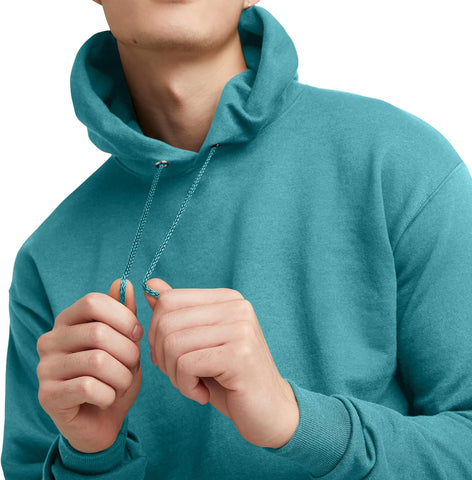 Mens Ecosmart Hoodie, Midweight Fleece Sweatshirt, Pullover Hooded Sweatshirt for Men